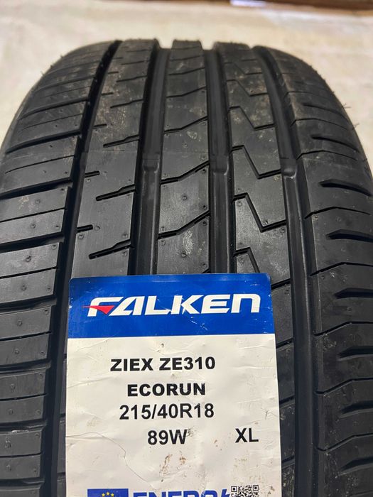 4 Нови летни гуми 215/40R18 Falken ZIEX ZE310 EcoRun 89W с борд