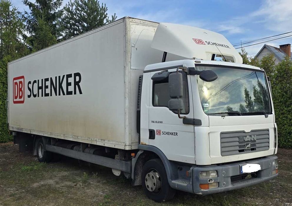 Man TGL 12.240, duba tego 8,1 m ,lift, pt Apicol