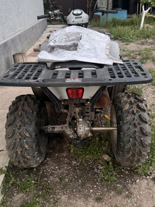 Полярис 500 кубовый на полном ходу