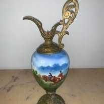 Carafa din portelan stil baroc