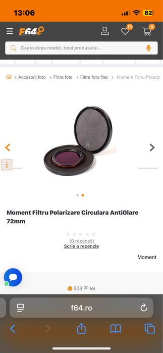 - MOMENT - Filtru de polarizare circulara  - 72 mm