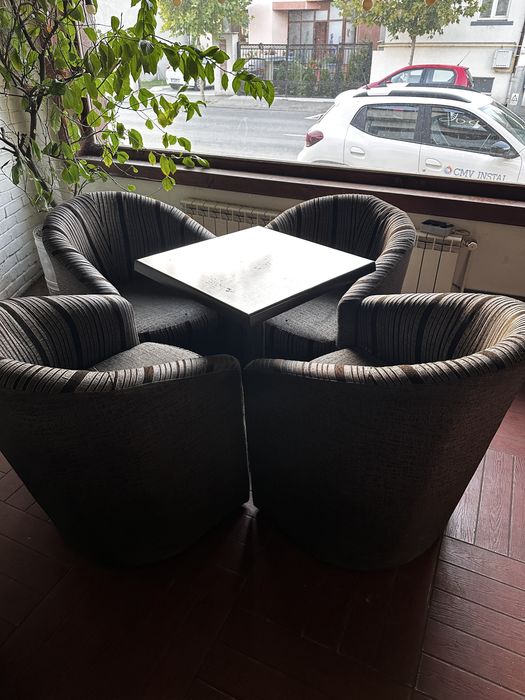 Set masa + 4 fotolii