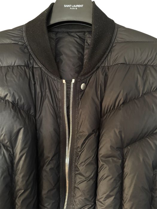 Rick Owens - unbranded jacheta puffer - down filled - cropped