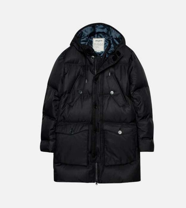 Zadig & Voltaire Biscot Down Puffer Parka Black M