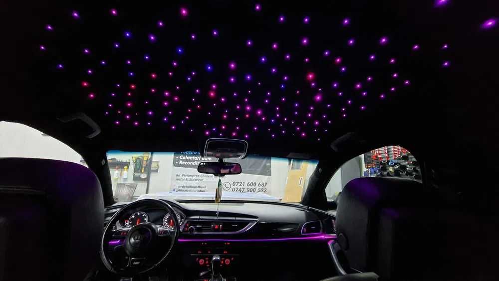 Plafon instelat / stele cazatoare / lumini plafon / meteoriti