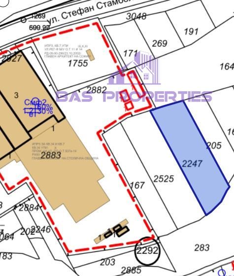 Парцел в София-Банкя площ 2760