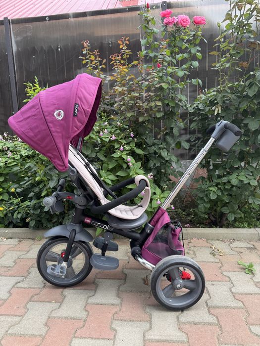 Tricicleta multifunctionala 4 in 1 cu sezut reversibil Coccolle Velo Violet
