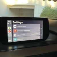 Mazda Carplay/Android Auto Clarion интерфейс