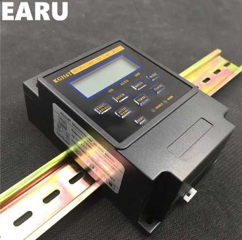 Програмируем седмичен електронен таймер 220V 25А бойлер, печка