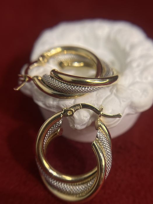 Золотые серьги/BariBarShop/0•0•24
