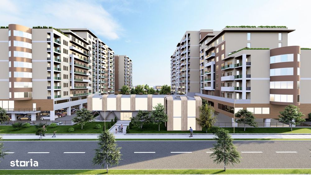 Garsonieră - 45,80 Mp Armonia Residence |Zona Coresi Tractorul| Bloc 2