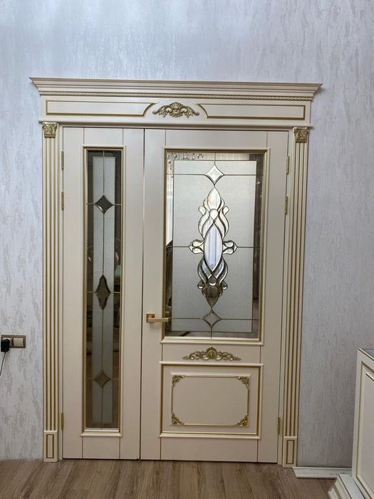 Установка дверей, есік орнату