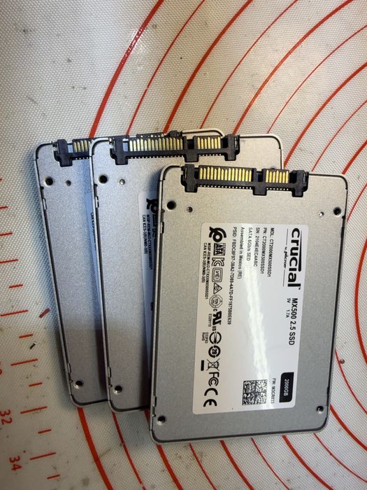SSD Crucial MX500, 2.5”
