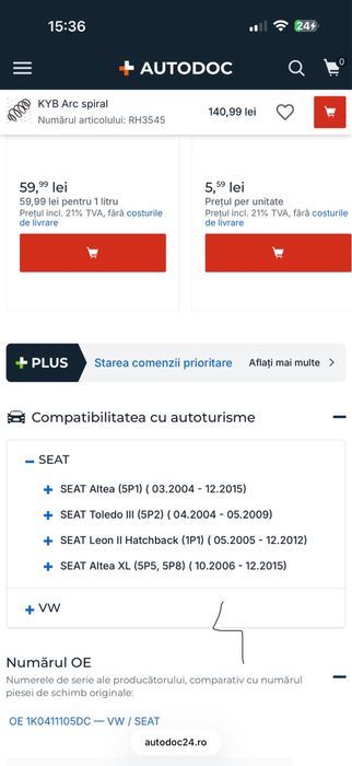 Vand acruri diferite marci de masina