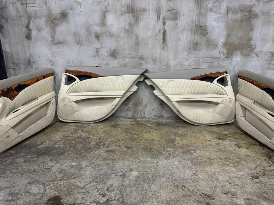 Дверные карты (обшивка на w211)