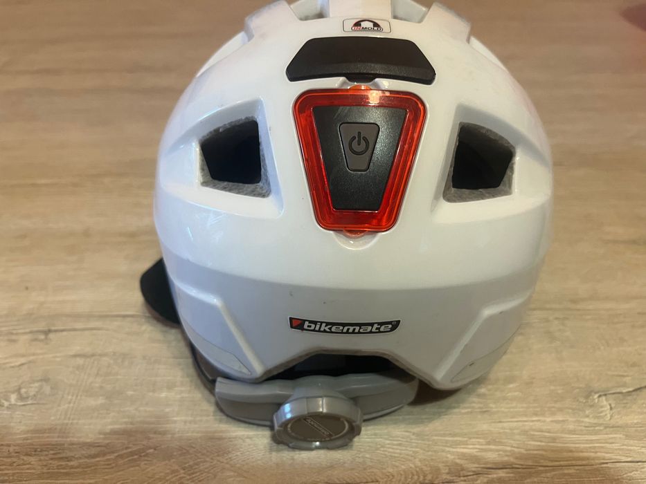 Каска с вградена LED светлина Bikemate SP55.3, Размер S
