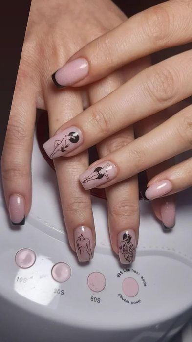 Наращивания ресниц и ногтей