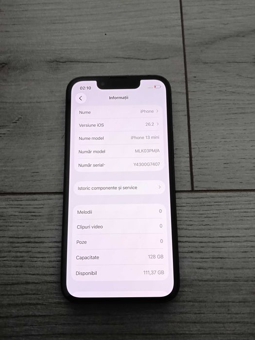 iPhone 13 Mini 128GB baterie 100%