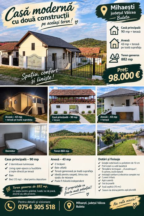 Casa de vanzare in Mihaesti Buleta