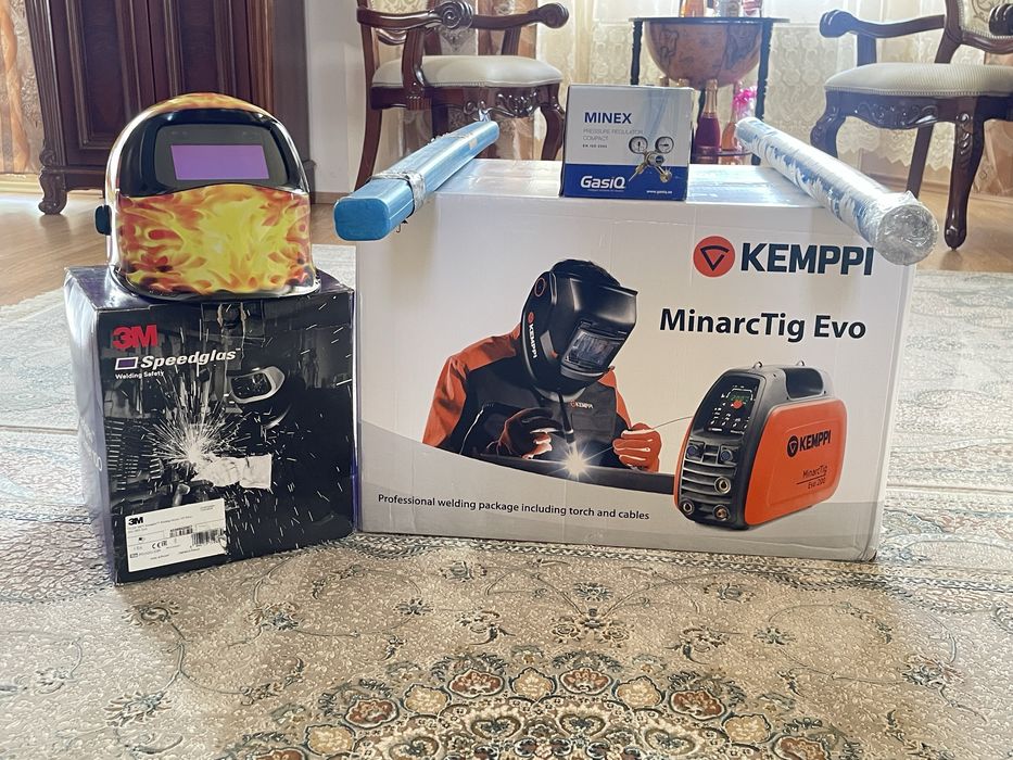 Aparat de sudură Nou sigilat kemppi miniarc tig 200 evo pachet complet