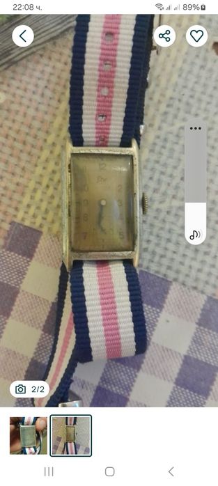 Дамски  старинен 4асовник  работещ  без проблеми