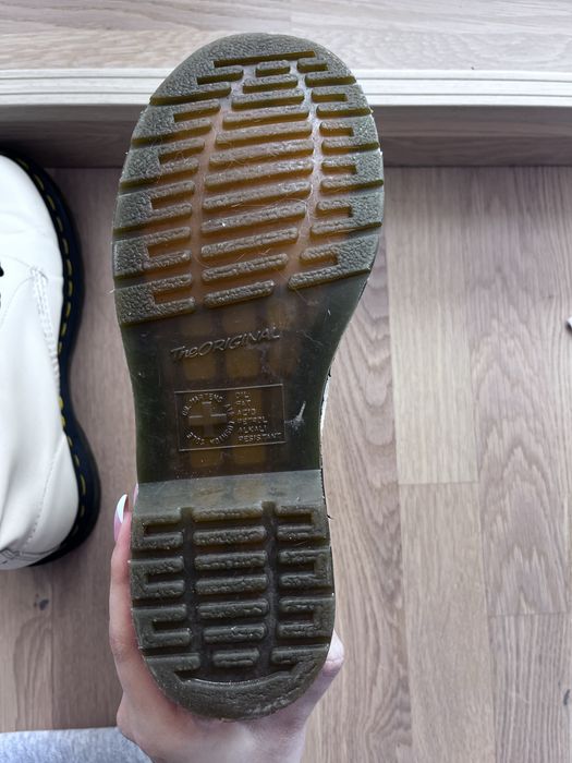 Dr. Martens 1460 White Smooth – почти нови!