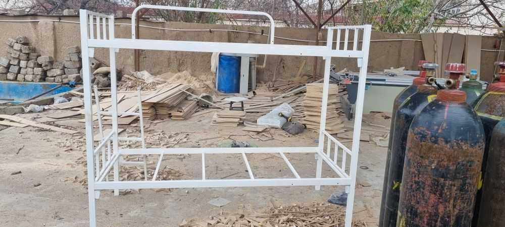 1
Двухъярусная кровать Икки Этажли кровать

7