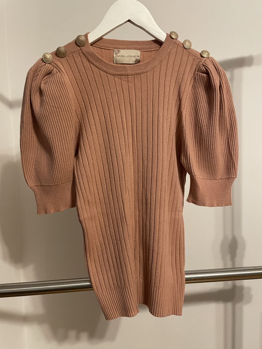 Bluza culoare roz pudrat