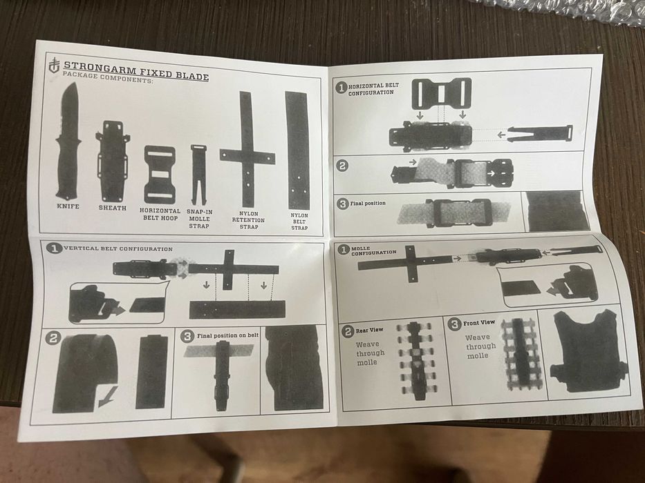 Cutit vanatoare Gerber Strongarm