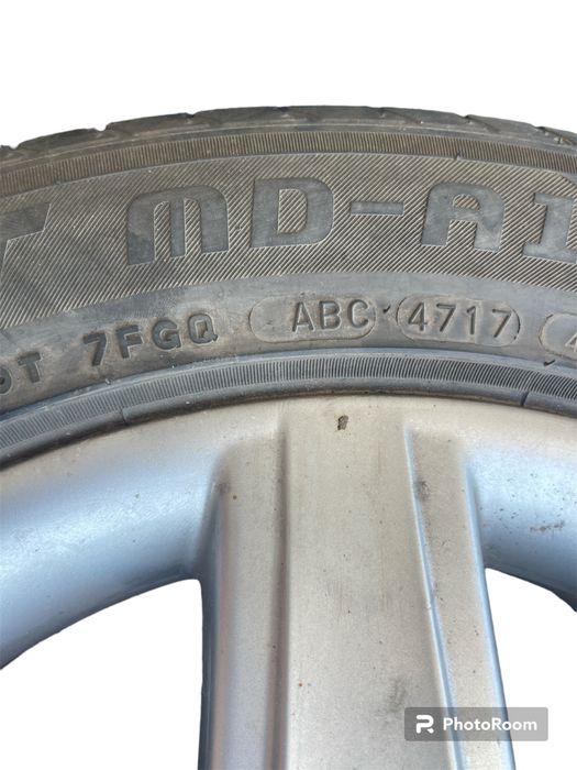 Jante aliaj R16 Seat +anvelope de vara 205 55 R16