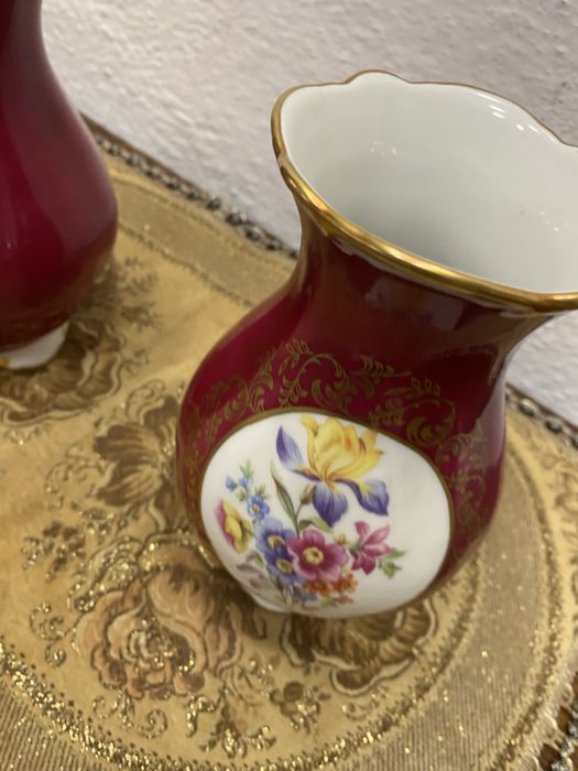 Немски барокови вази от порцелан