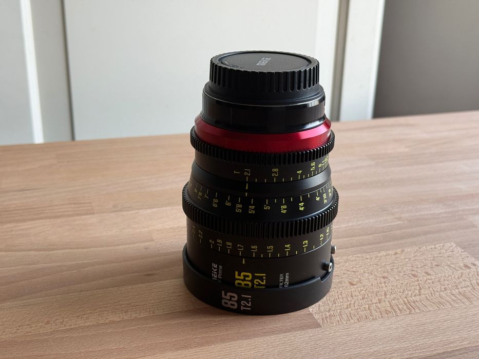 Meike FF Cine 85mm T2.1 obiectiv montura Canon EF