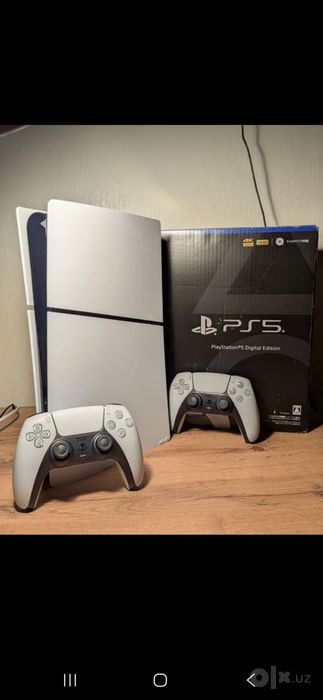 PS5 slim ideal o"ta tiniq 2 original djoystik karobka dakument full