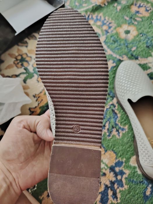 Кожаная обувь 40 размер