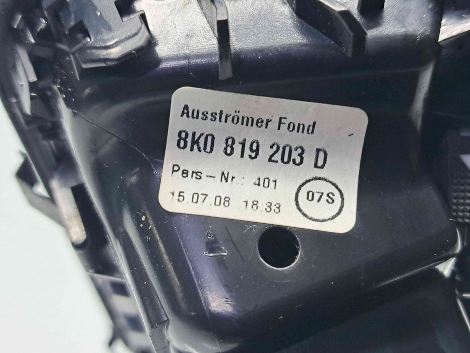 Grila aerisire spate Audi A4 (8K2, B8) [Fabr 2008-2015] 8K0819203