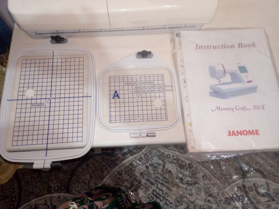 Janome 350 E rusumli  vishivka mashinkasi