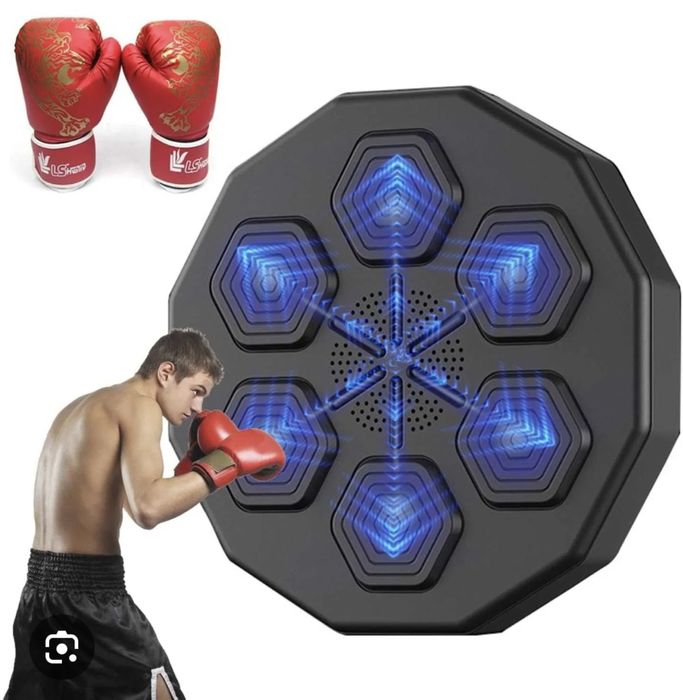 Aparat de box electronic, muzical + mănuși