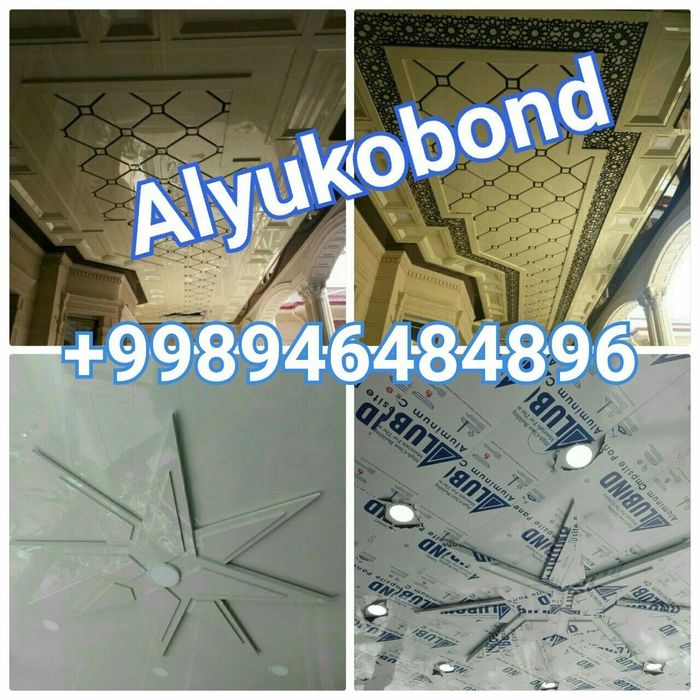 До и после алюкобонд фото 100% 7D дизайн аликабонд alucabond ustalari