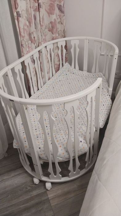 Кроватка-трансформер 3в1