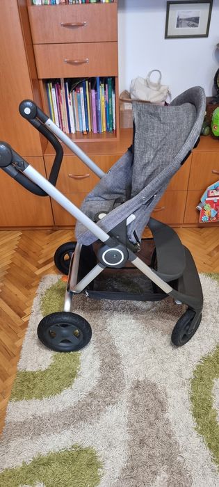 Cărucior Stokke Trails  3 in 1 + bază Stokke  Izofix BeSafe IZI Go