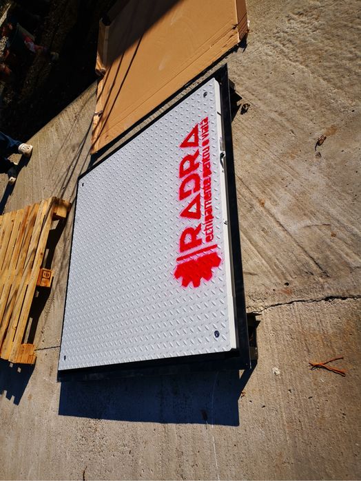 Cantar platforma electronic 600/1500/3000 kg omologat metrologic