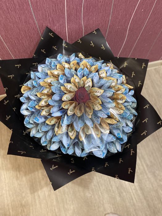 Денежный букетики ВАУ эмоций