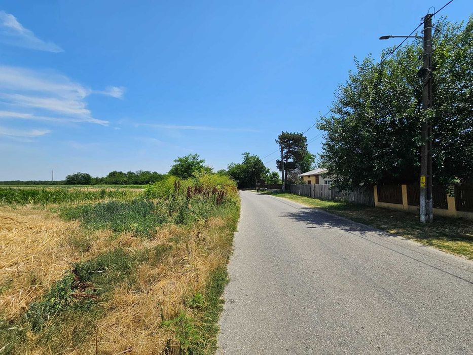 Teren intravilan de vanzare in Potlogeni Vale la 6 km de Oras Gaesti