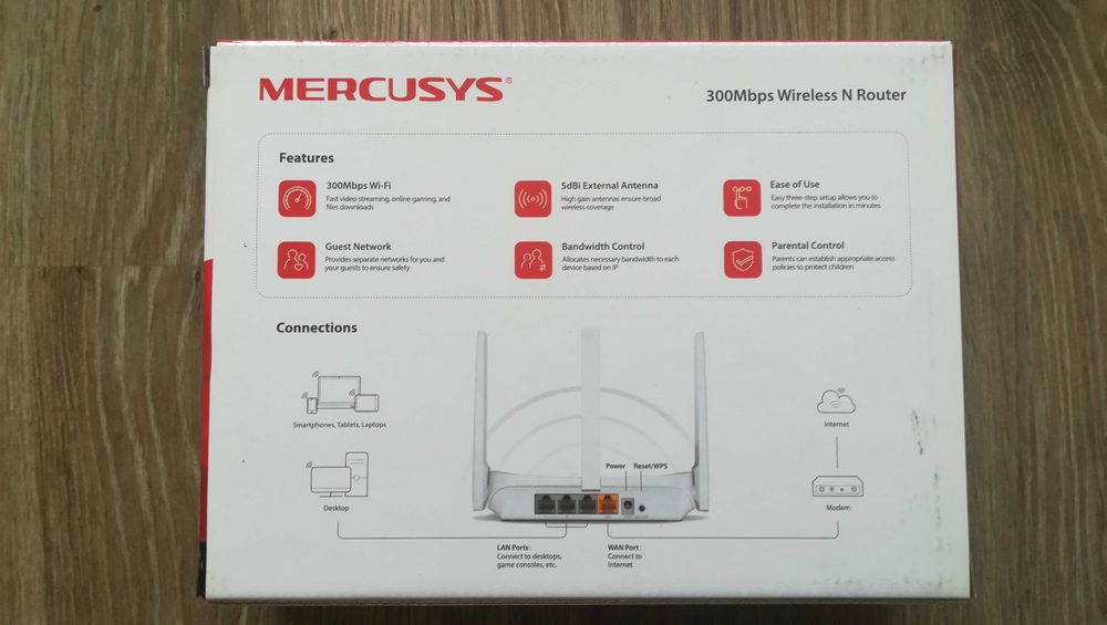 Wi-Fi Рутер Mercusys MW305R