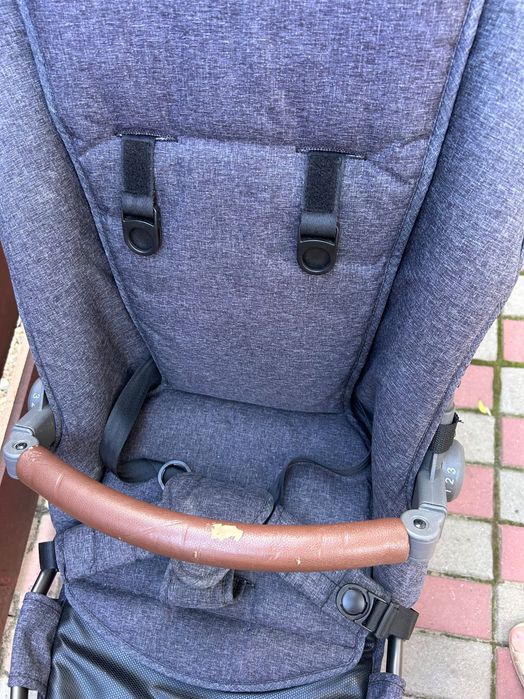 Carucior de gemeni Zoom, de la 6 luni pana la 44 kg, Ink, ABC Design