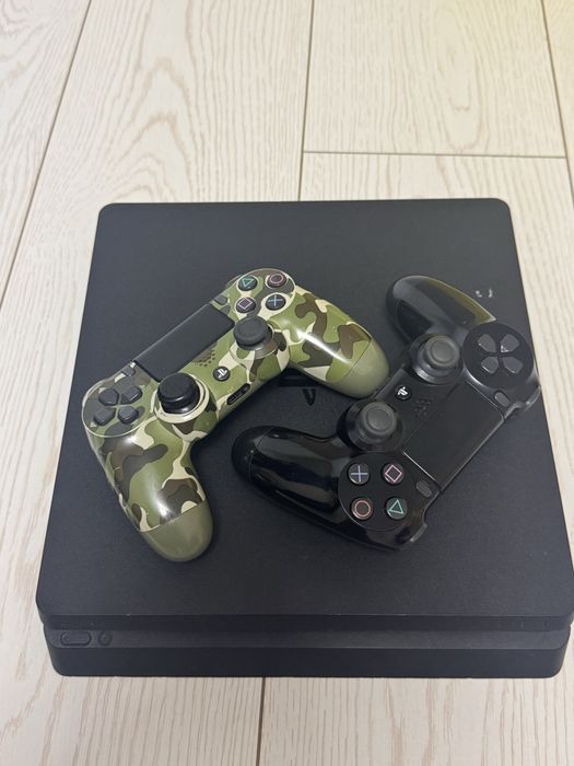 Продам ps4 slim с играми в комплекте