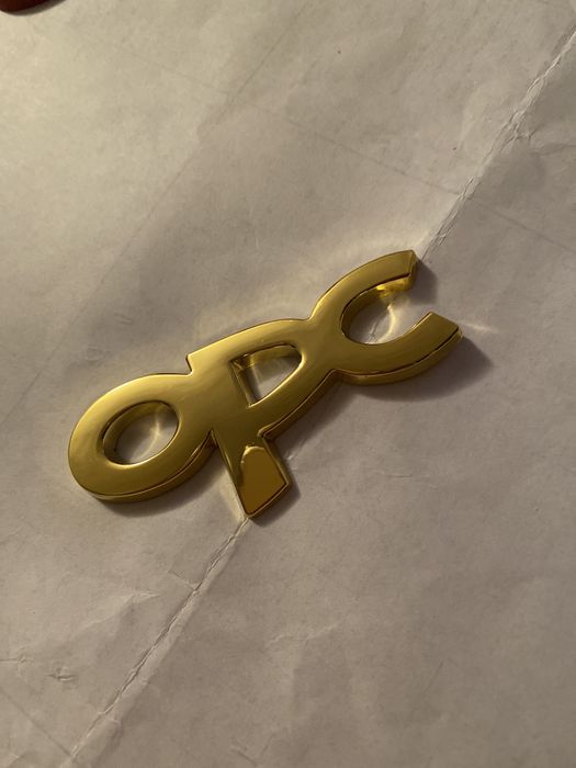 Налични!!! 3D Метална Емблема OPC Black and White Golden Red