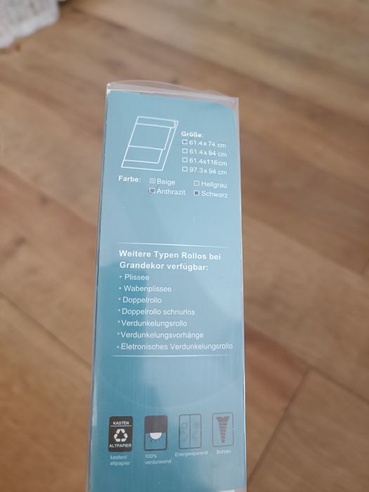 Затъмняваща ролетна щора за покривни прозорци VELUX