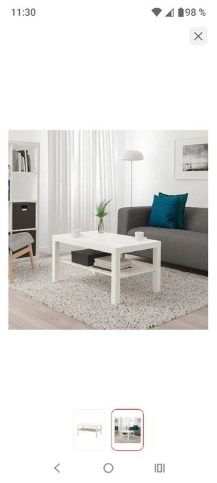 Продам столик EKEA белый