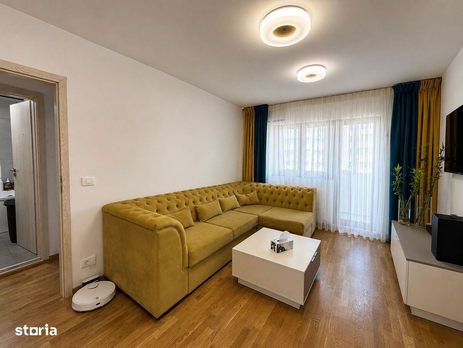 Stefan cel Mare - Viitorului, 2 camere de inchiriat, mobilat complet — fotografia 3